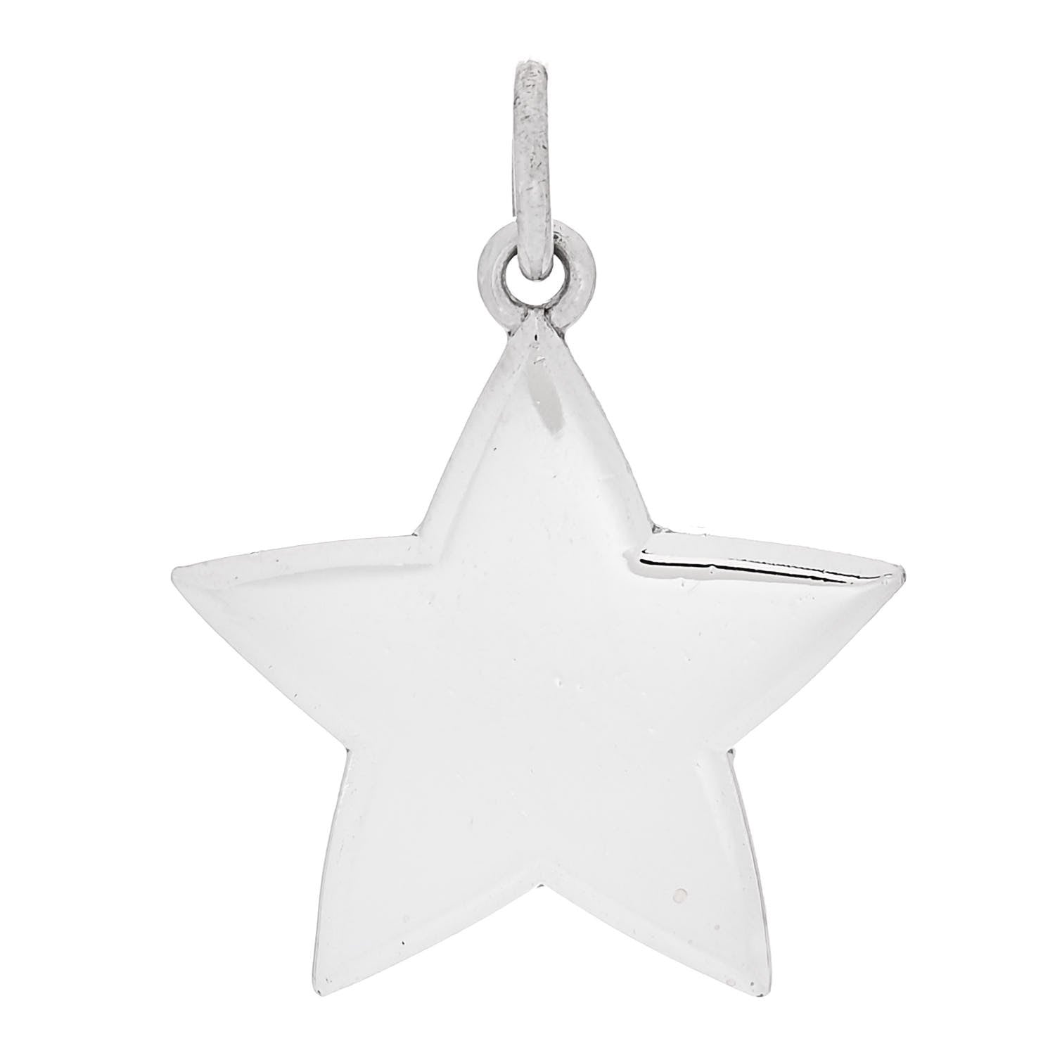 Tiffany Sterling Silver Star Charm 1 of 3