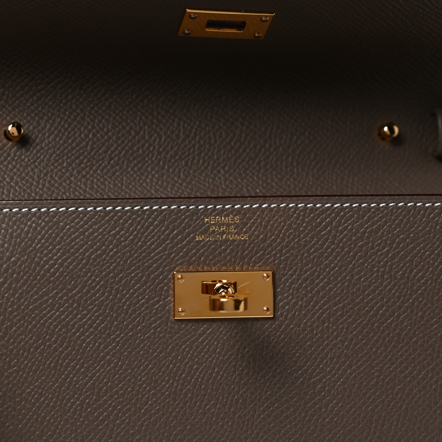 Hermes Epsom Kelly Wallet To Go Etoupe 6 of 10