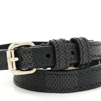 Louis Vuitton Damier Graphite Sign It Bracelet 3 of 6