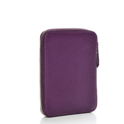 Hermes Epsom Globe Trotter Zip Agenda PM Cover Violet 3 of 8