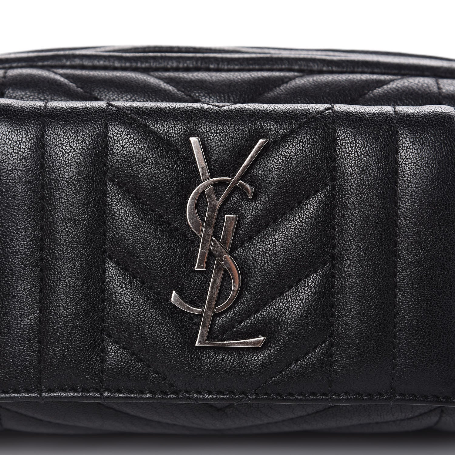 Saint Laurent Lambskin Matelasse Monogram East West Rider Bag Black 10 of 11