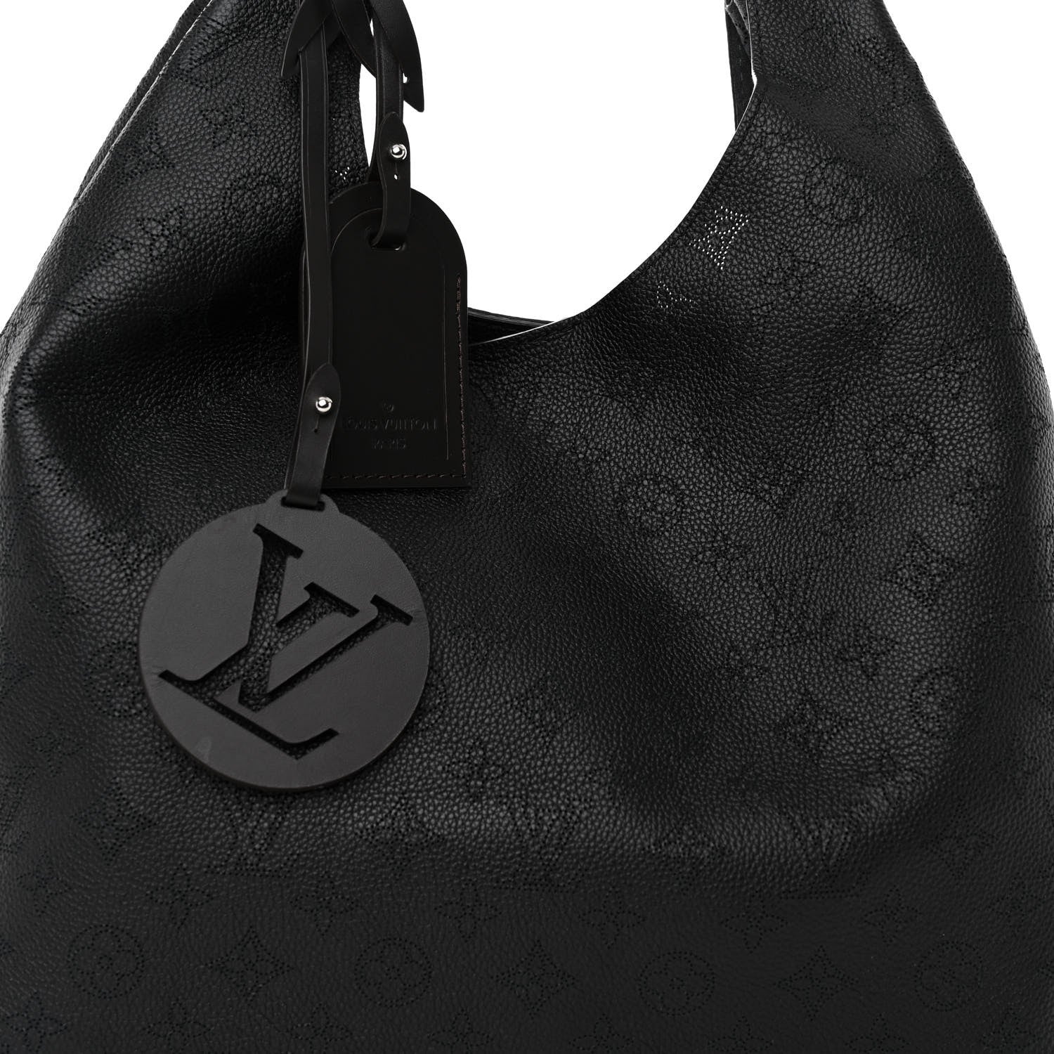 Louis Vuitton Mahina Carmel Hobo Black 7 of 9