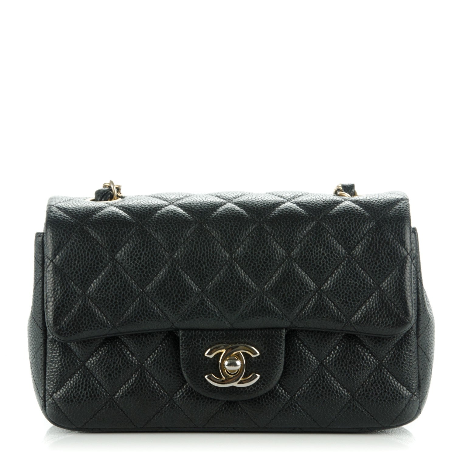 Chanel Caviar Quilted Mini Rectangular Flap Black 1 of 7
