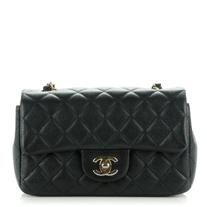 Chanel Caviar Quilted Mini Rectangular Flap Black 1 of 7