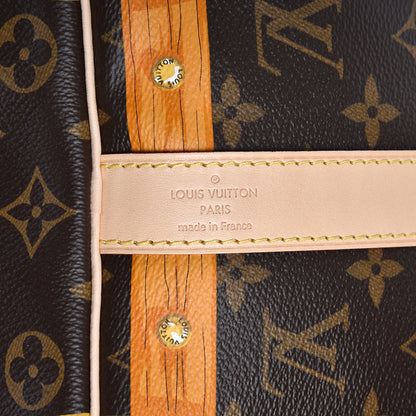 Louis Vuitton Monogram Summer Trunks Keepall Bandouliere 50 8 of 10
