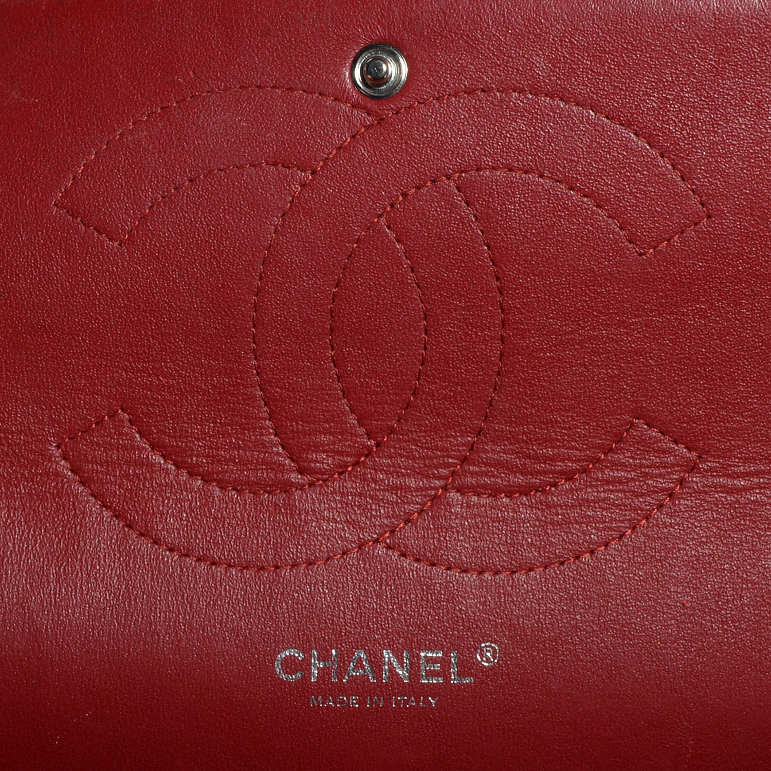 Chanel Caviar Jumbo Double Flap Dark Red 5 of 8