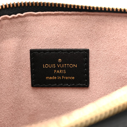 Louis Vuitton Lambskin Embossed Monogram Coussin PM Black 8 of 11