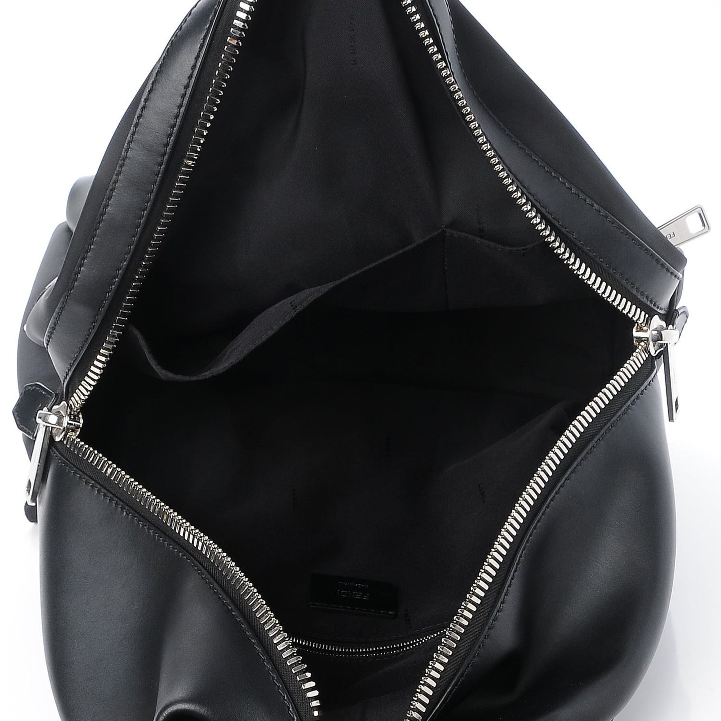 Nylon Vitello Liberty Face No Words Backpack Black
