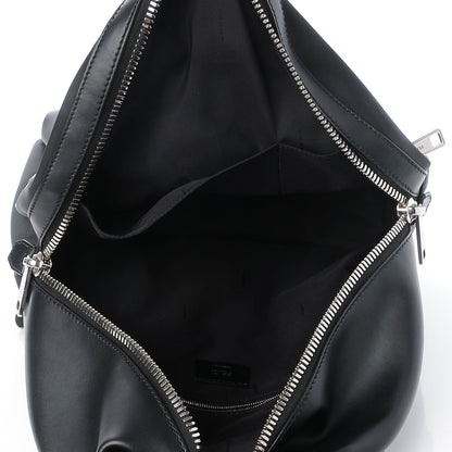 Fendi Nylon Vitello Liberty Face No Words Backpack Black 5 of 8