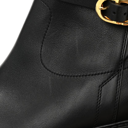 Christian Dior Calfskin Empreinte Ankle Boot 39.5 Black 11 of 12