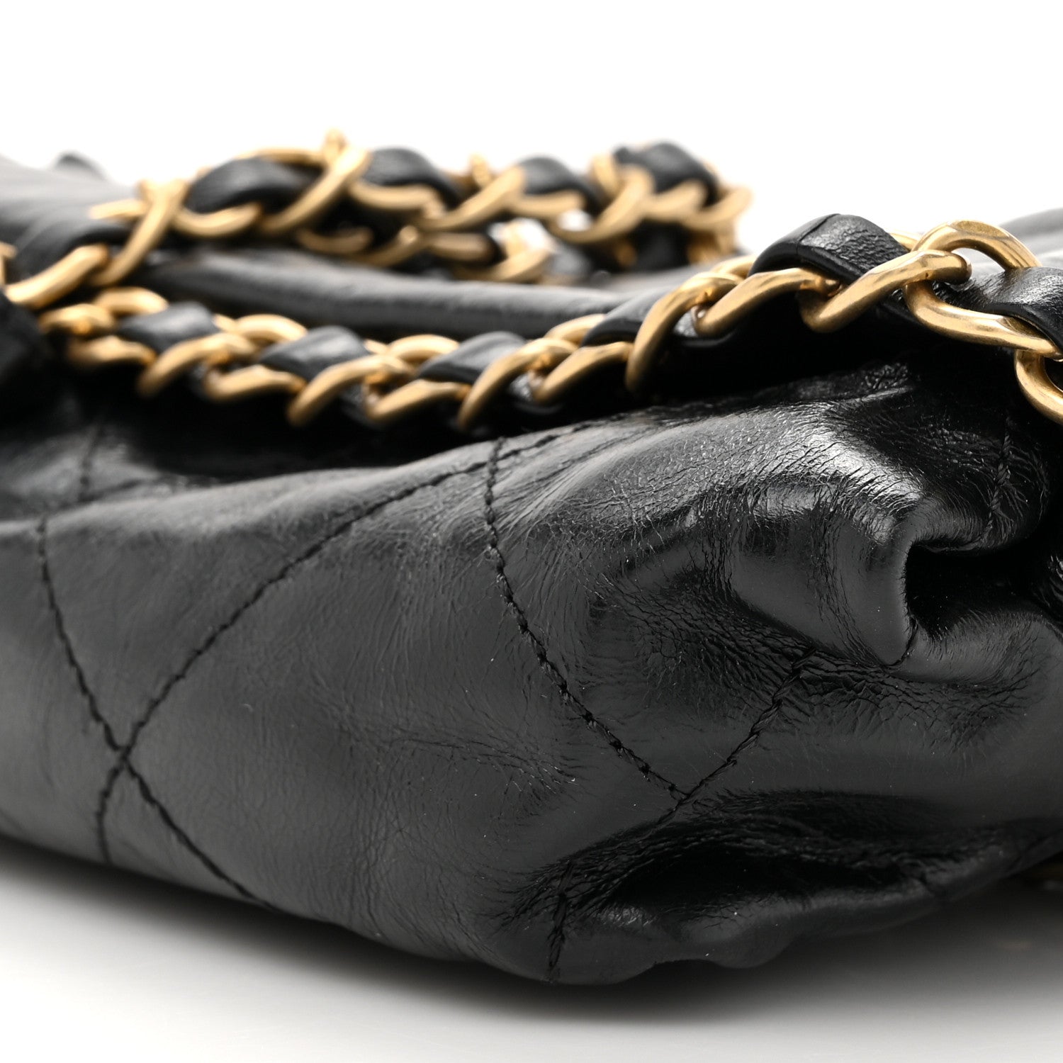 Chanel Calfskin Quilted Baluchon Black 10 of 12