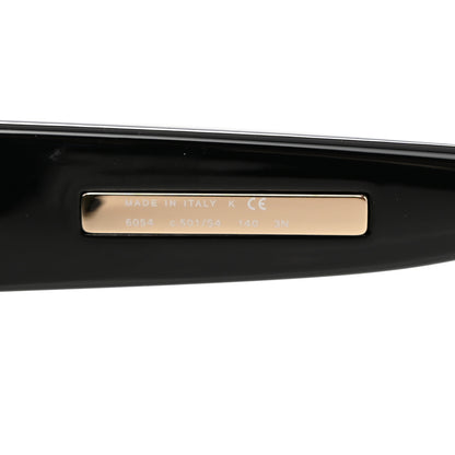 Chanel Acetate Cat Eye Sunglasses 6054 Black 6 of 7