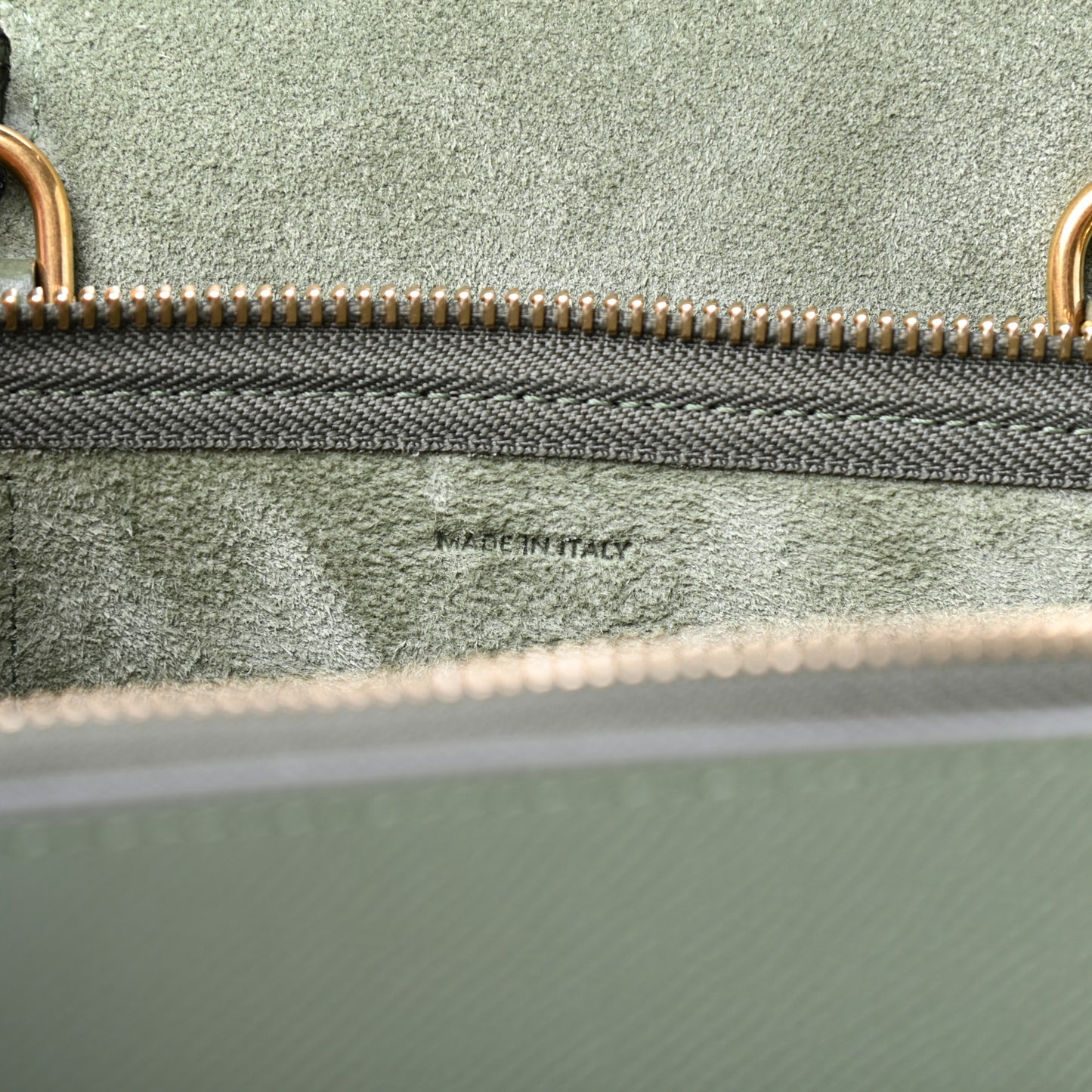 Grained Calfskin Nano Belt Bag Light Khaki