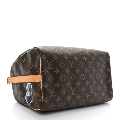 Louis Vuitton Monogram World Tour Speedy Bandouliere 30 3 of 11