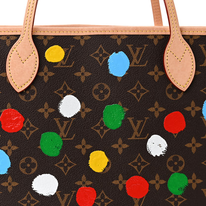 Louis Vuitton LV X YK Monogram Dots Neverfull MM 9 of 12