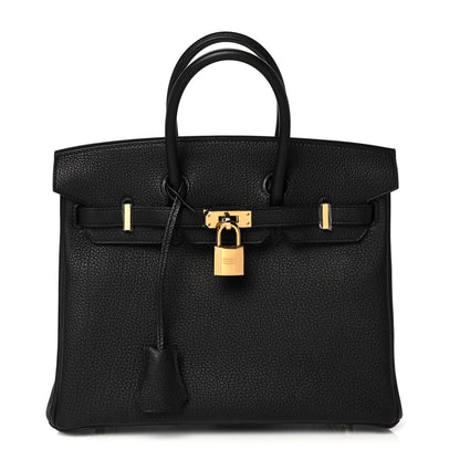 Hermes Togo Birkin 25 Black 1 of 35