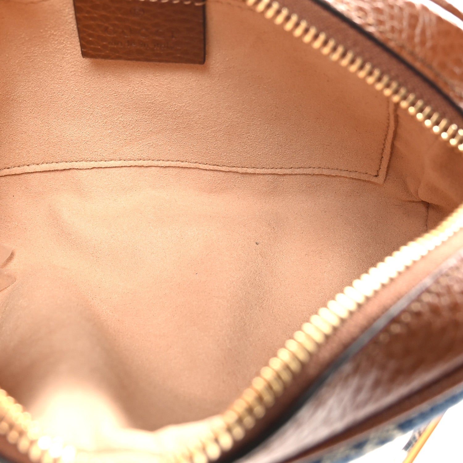Gucci New Denim GG Monogram Dollar Calfskin Mini Ophidia Shoulder Bag Blue Tea Cuir Epilog 5 of 9