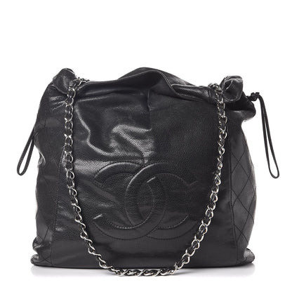 Chanel Caviar 31 Drawstring Tote Black 1 of 11