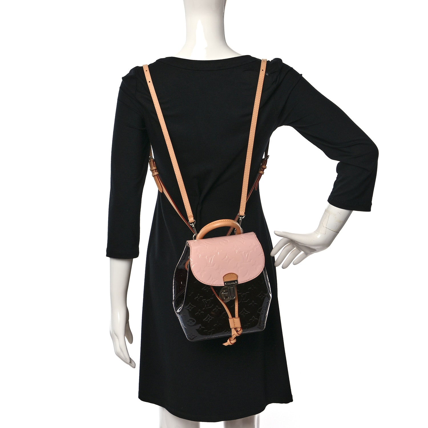 Louis Vuitton Vernis Hot Springs Backpack Rose Amarante 2 of 8