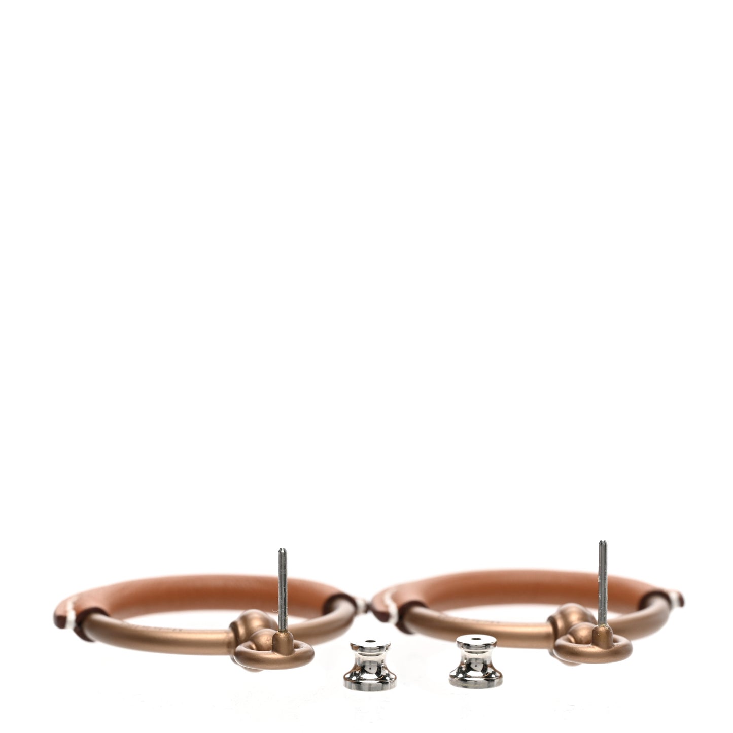 Barenia Loop Earrings Fauve