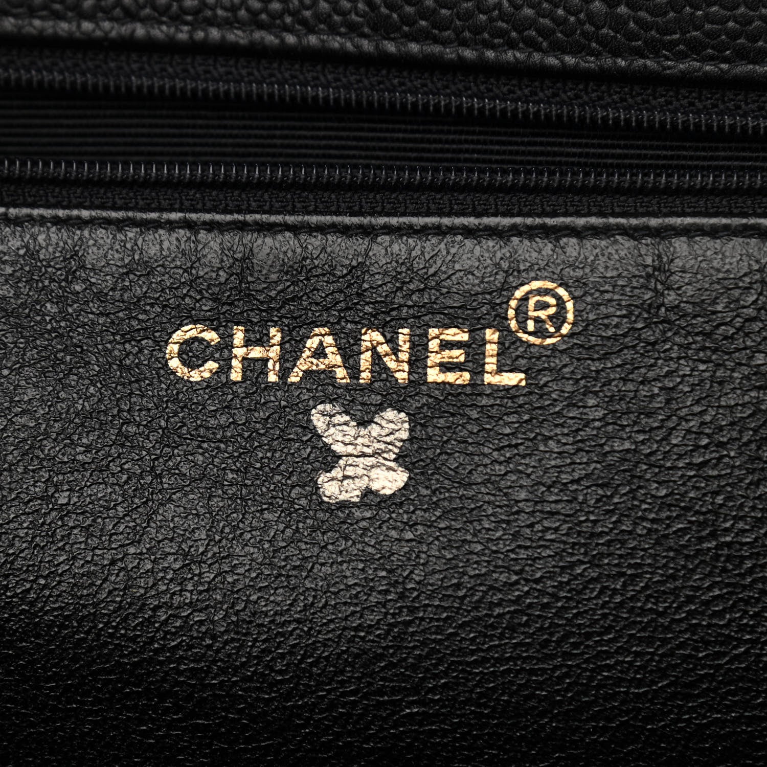 Chanel Caviar CC Tote Black 5 of 14