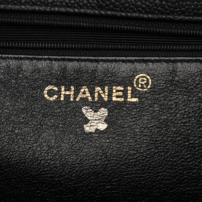Chanel Caviar CC Tote Black 5 of 14