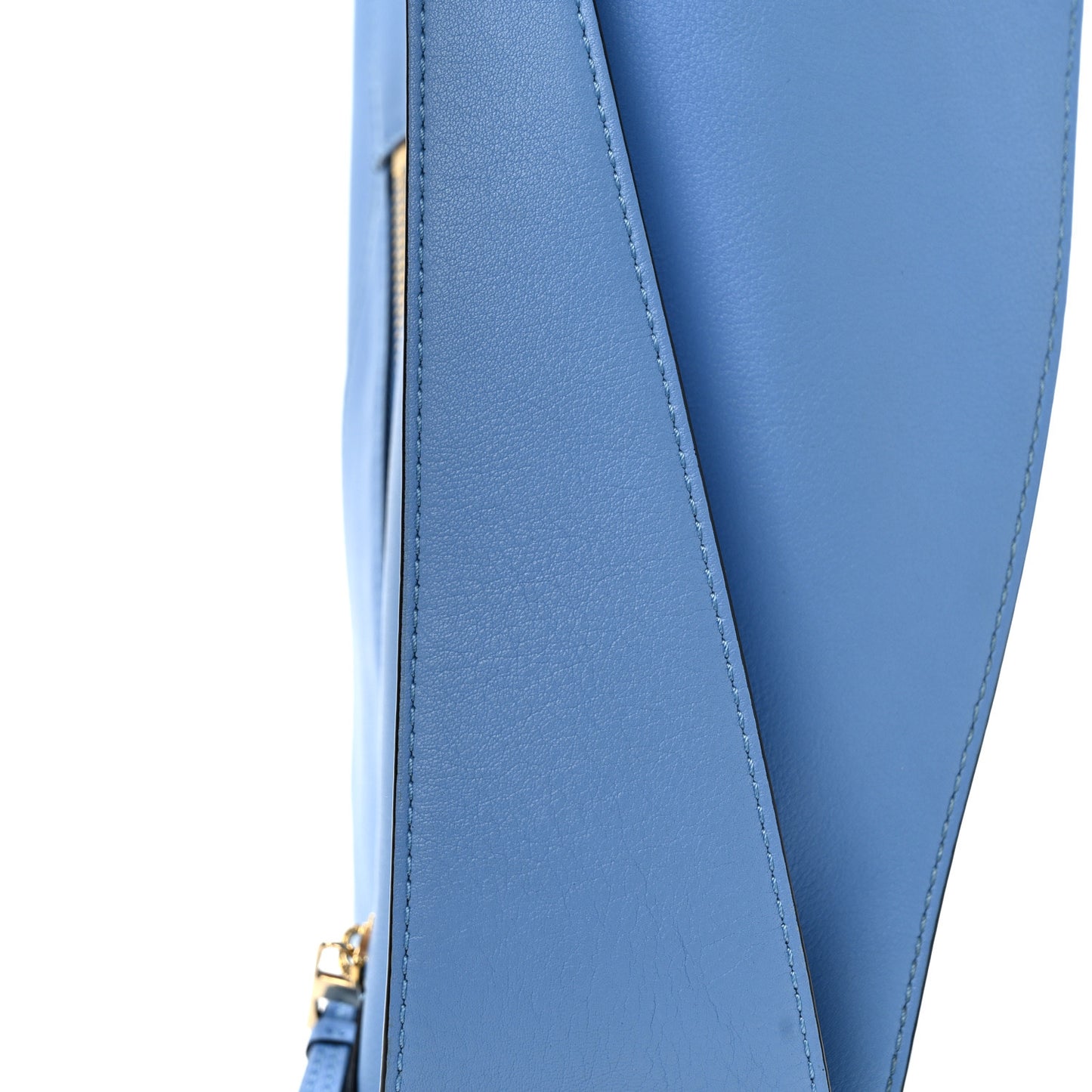 Calfskin Puzzle Hobo Celestine Blue