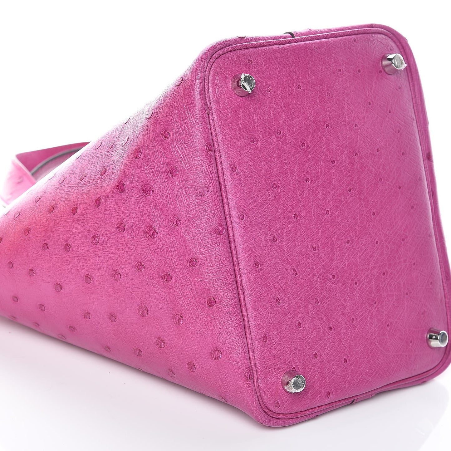 Ostrich Picotin Lock 18 Rose Pourpre