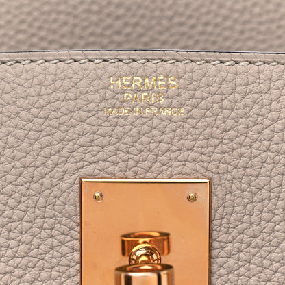 Hermes Togo Birkin 30 Gris Tourterelle 6 of 10