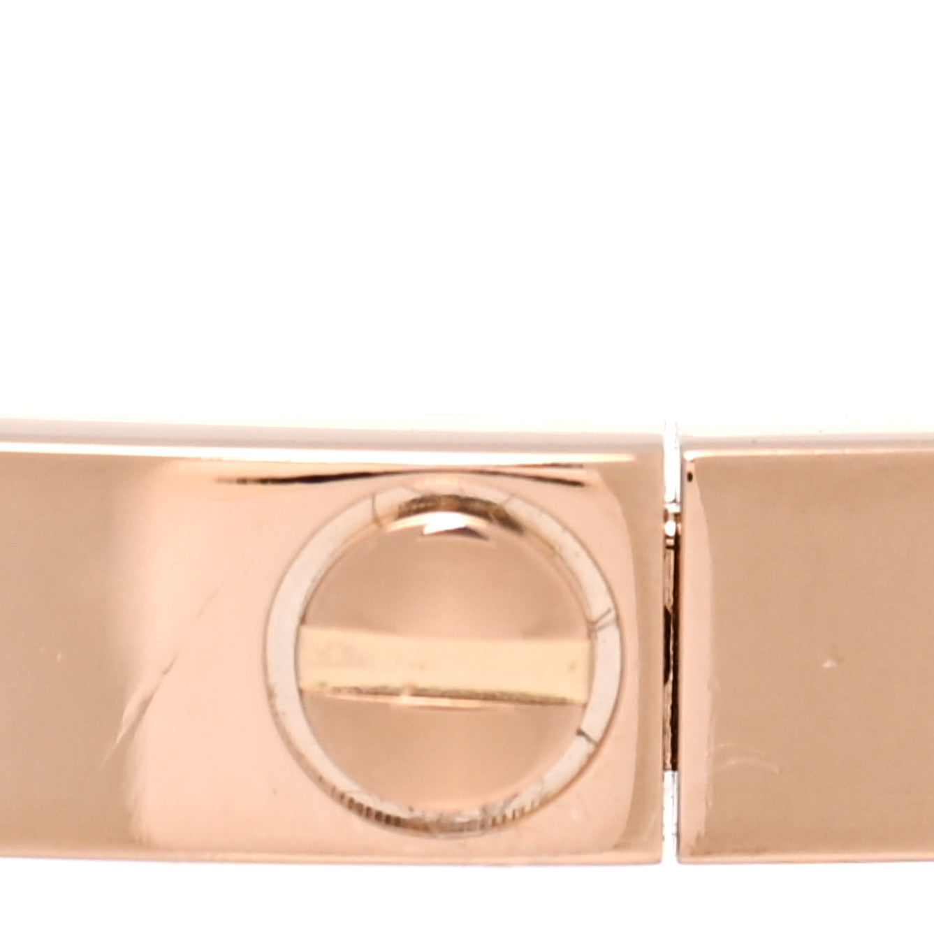 Cartier 18K Pink Gold Small LOVE Bracelet 17 4 of 7