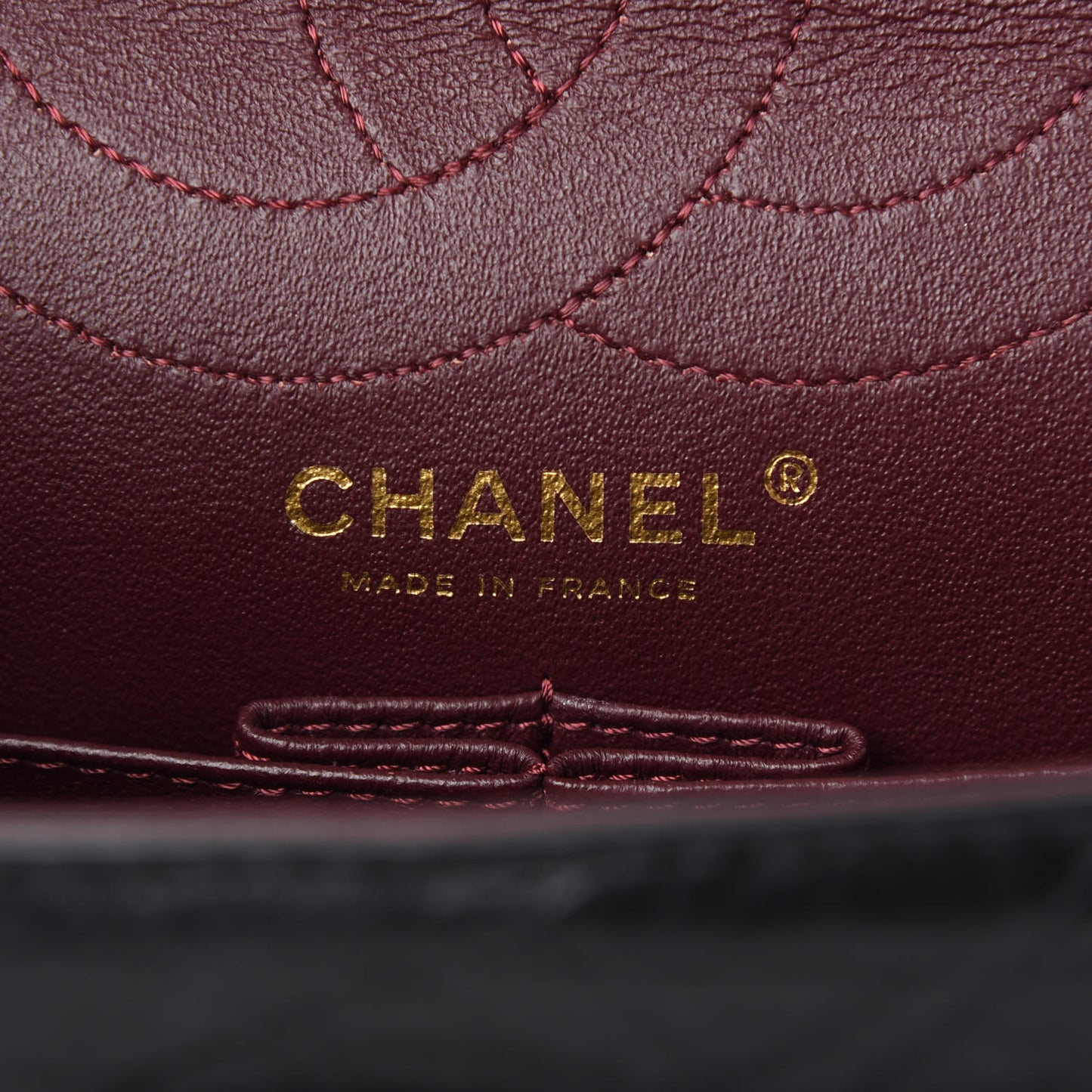 Aged Calfskin Quilted 2.55 Reissue 226 Flap Black