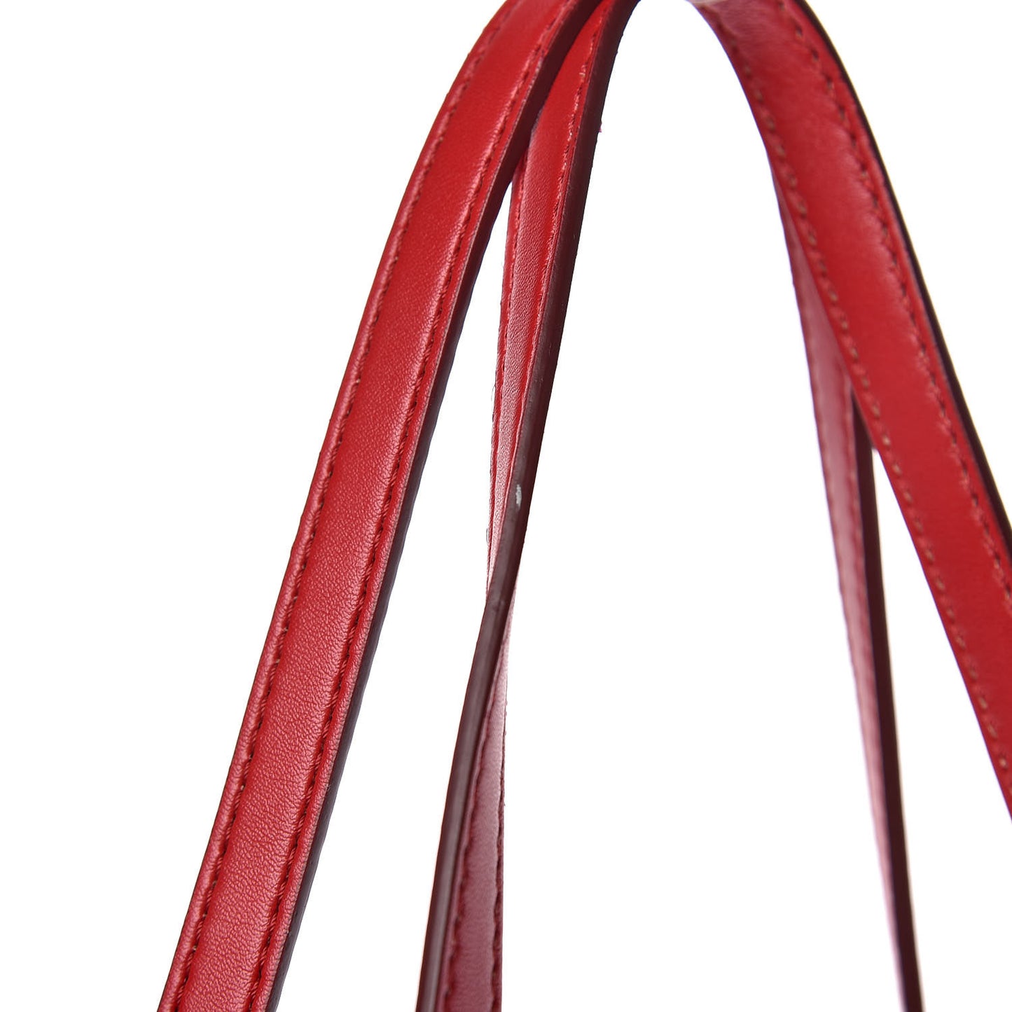 Eco Alter Nappa Perforated Logo Tote Red