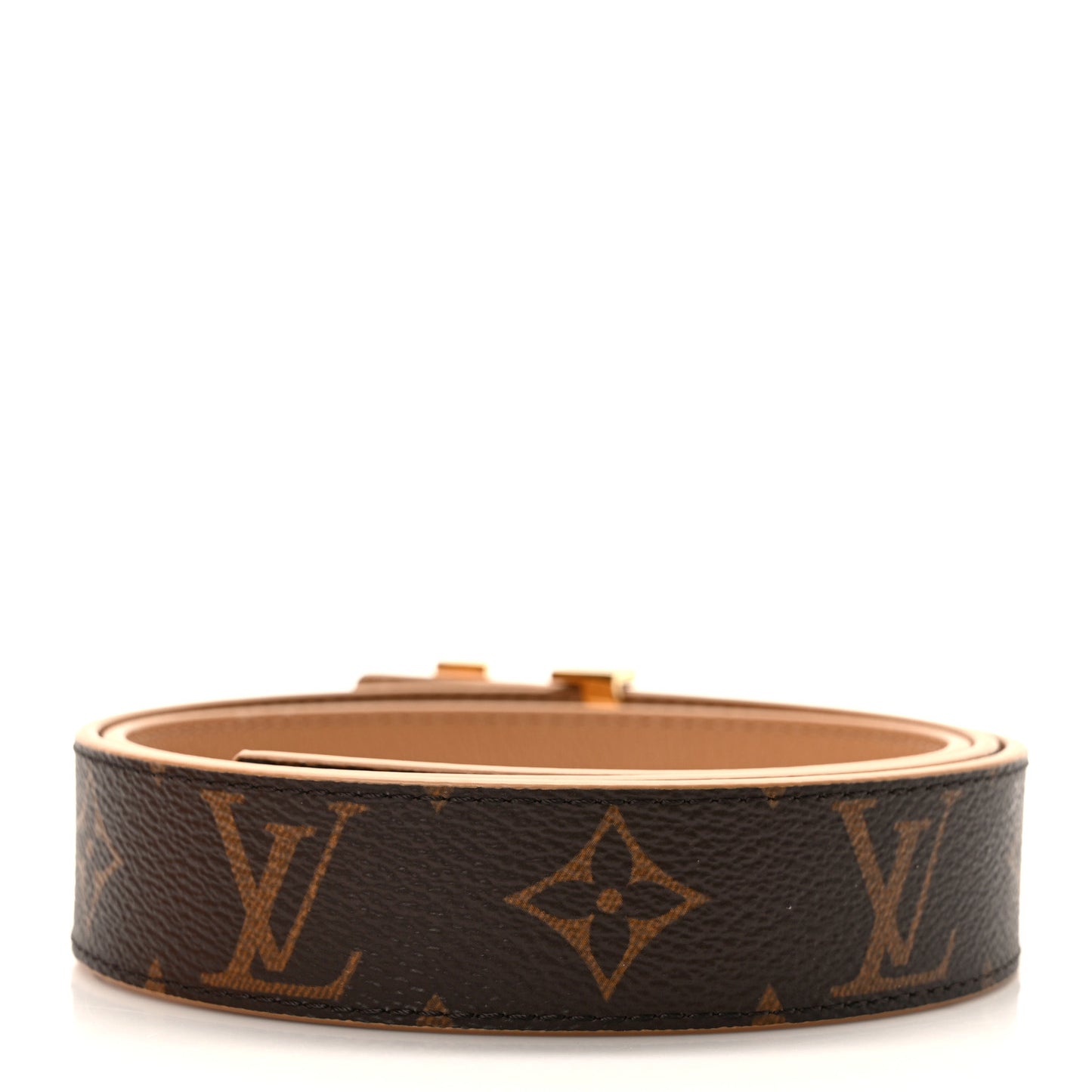Monogram Calfskin 30mm LV Initiales Reversible Belt 85/34 Arizona