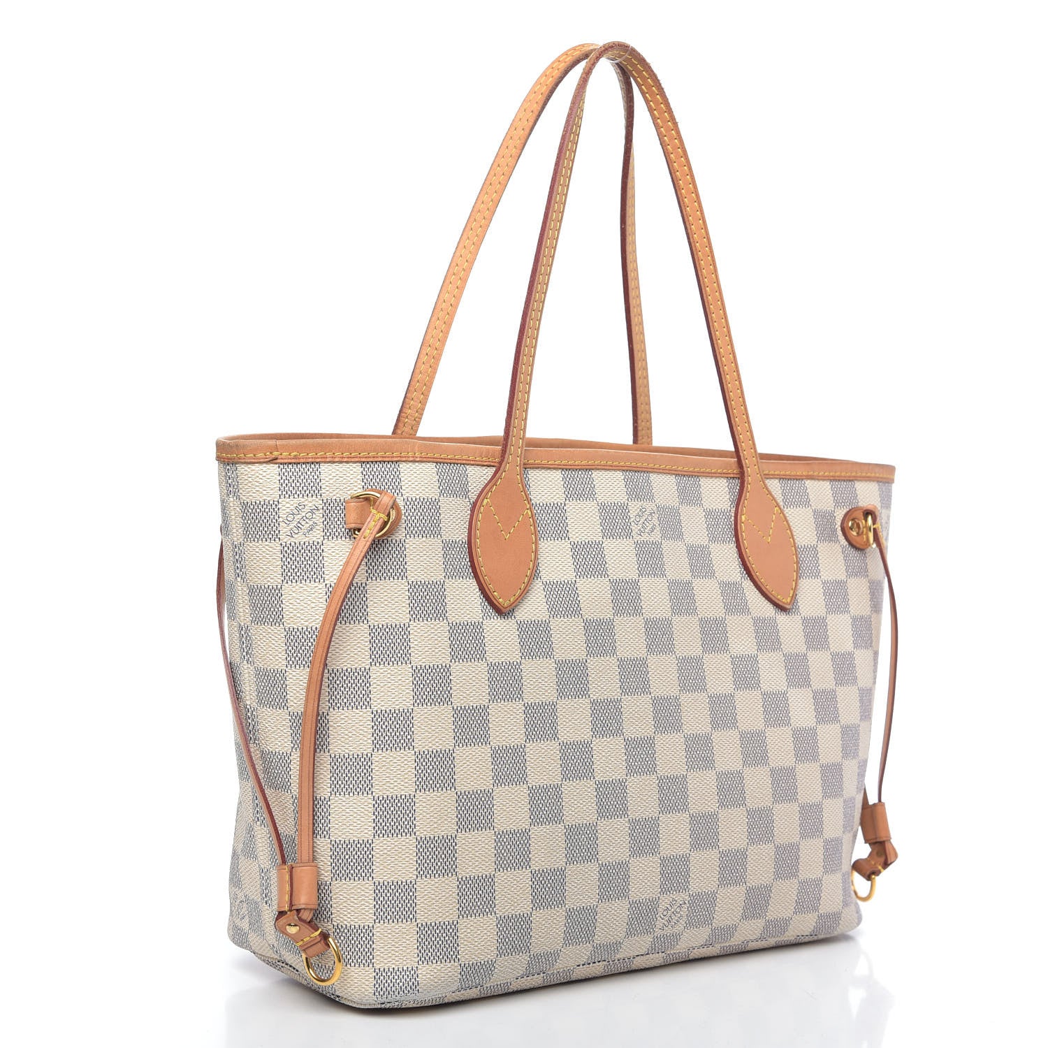 Louis Vuitton Damier Azur Neverfull PM 3 of 14