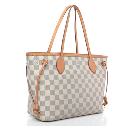Louis Vuitton Damier Azur Neverfull PM 3 of 14