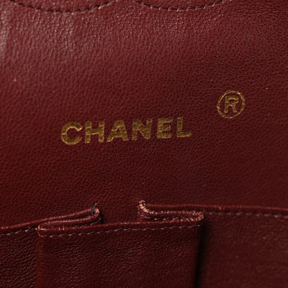 Chanel Lambskin Quilted Medium Double Flap Bijoux Chain Black 5 of 9