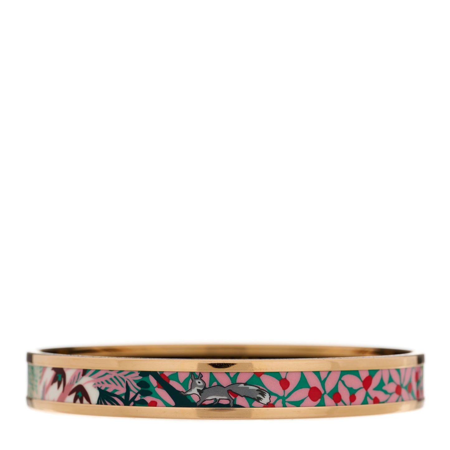 Enamel Printed Narrow Dans Un Jardin Anglais Bracelet 65 Arts And Crafts