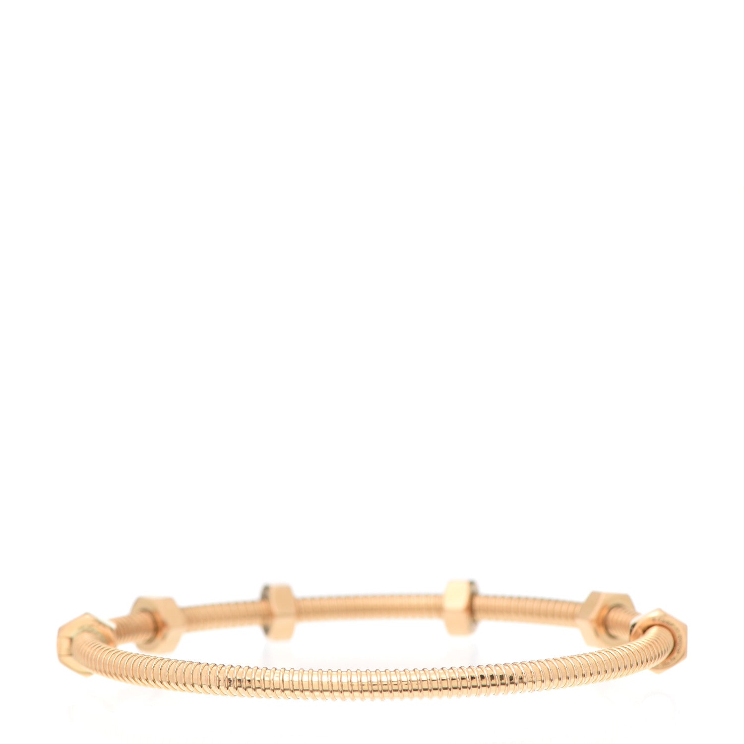 Cartier 18K Yellow Gold Ecrou de Bracelet 16 3 of 6