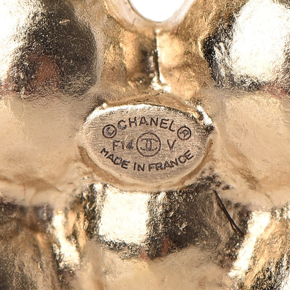 Chanel Pearl CC Brooch Gold 4 of 6