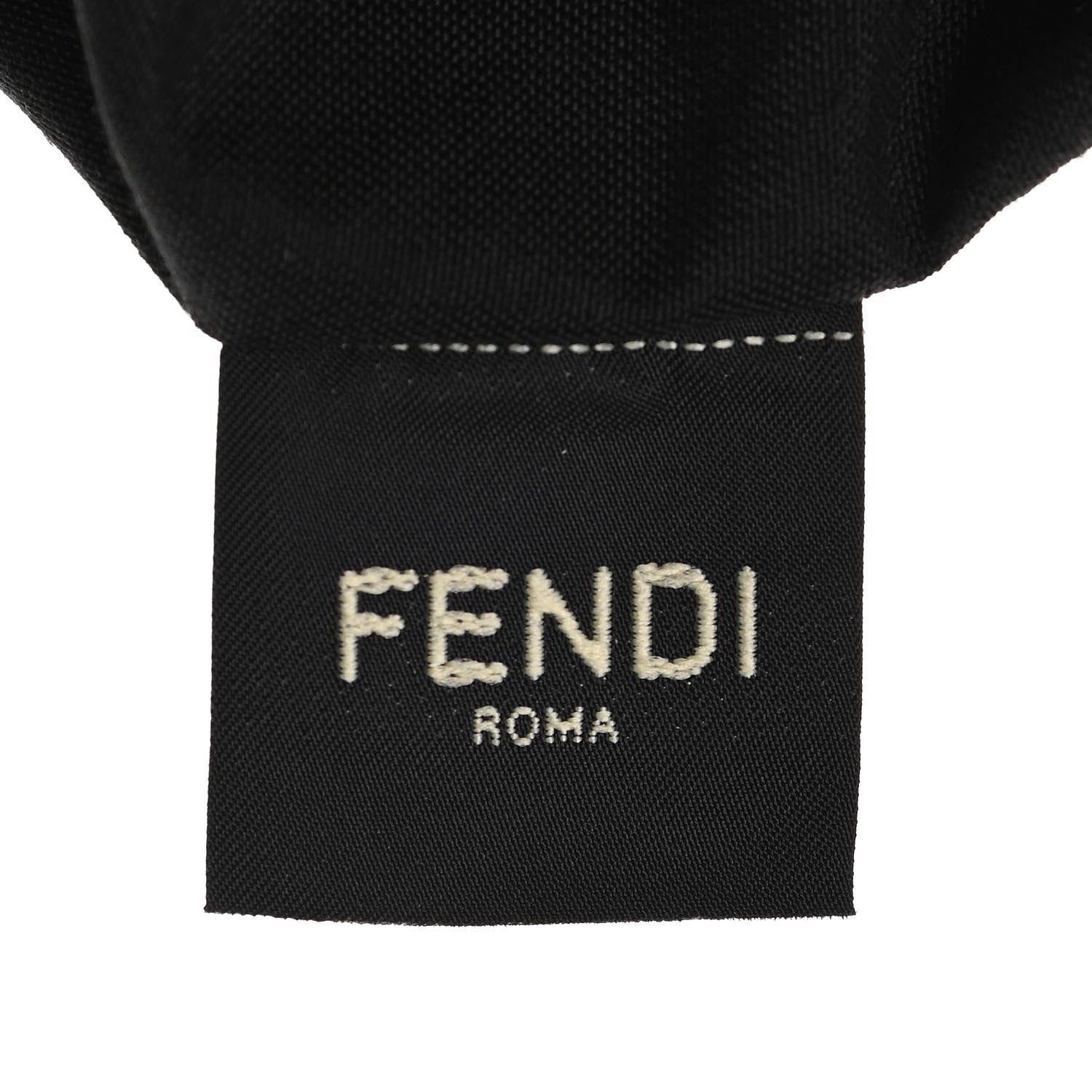 Fendi Vitello Grace Matte Small Fendigraphy Hobo Bag Black 7 of 11