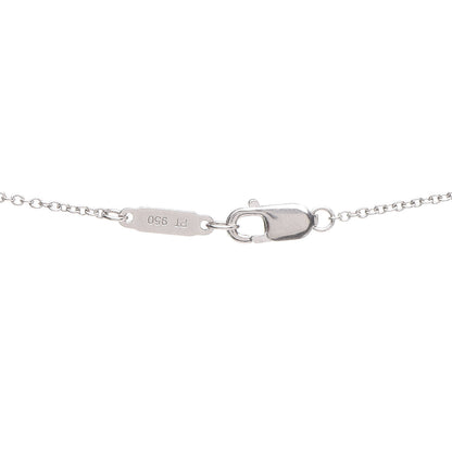 Tiffany Platinum Diamond Mini Peace Pendant Necklace 5 of 6