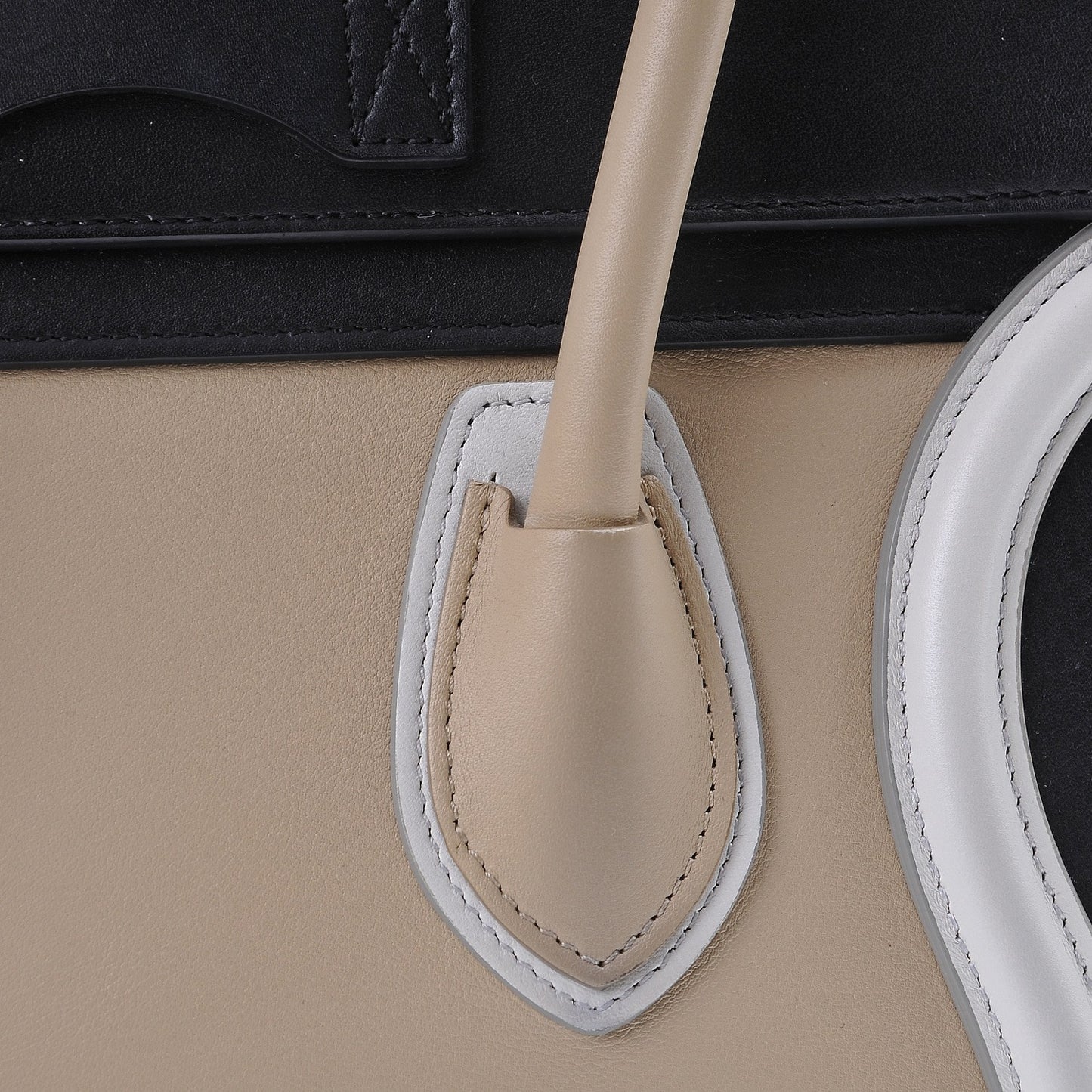 Smooth Calfskin Micro Luggage Beige