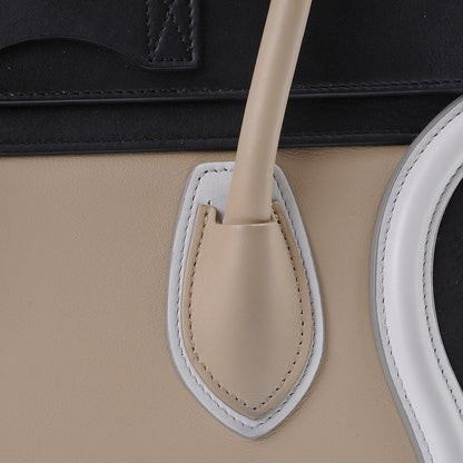 Celine Smooth Calfskin Micro Luggage Beige 6 of 8
