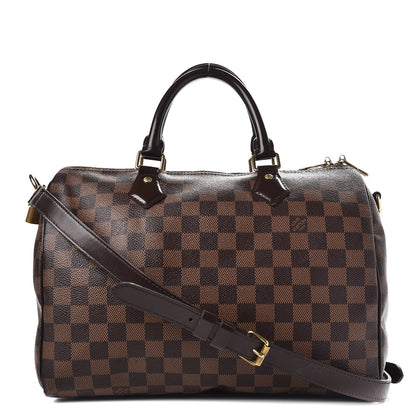 Louis Vuitton Damier Ebene Speedy Bandouliere 30 1 of 13