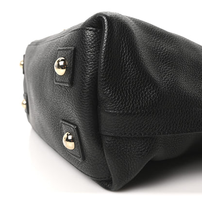 Mulberry Classic Grained Calfskin Small Alice Satchel Black 11 of 11