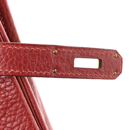 Hermes Togo Kelly Retourne 32 Rouge H 7 of 11
