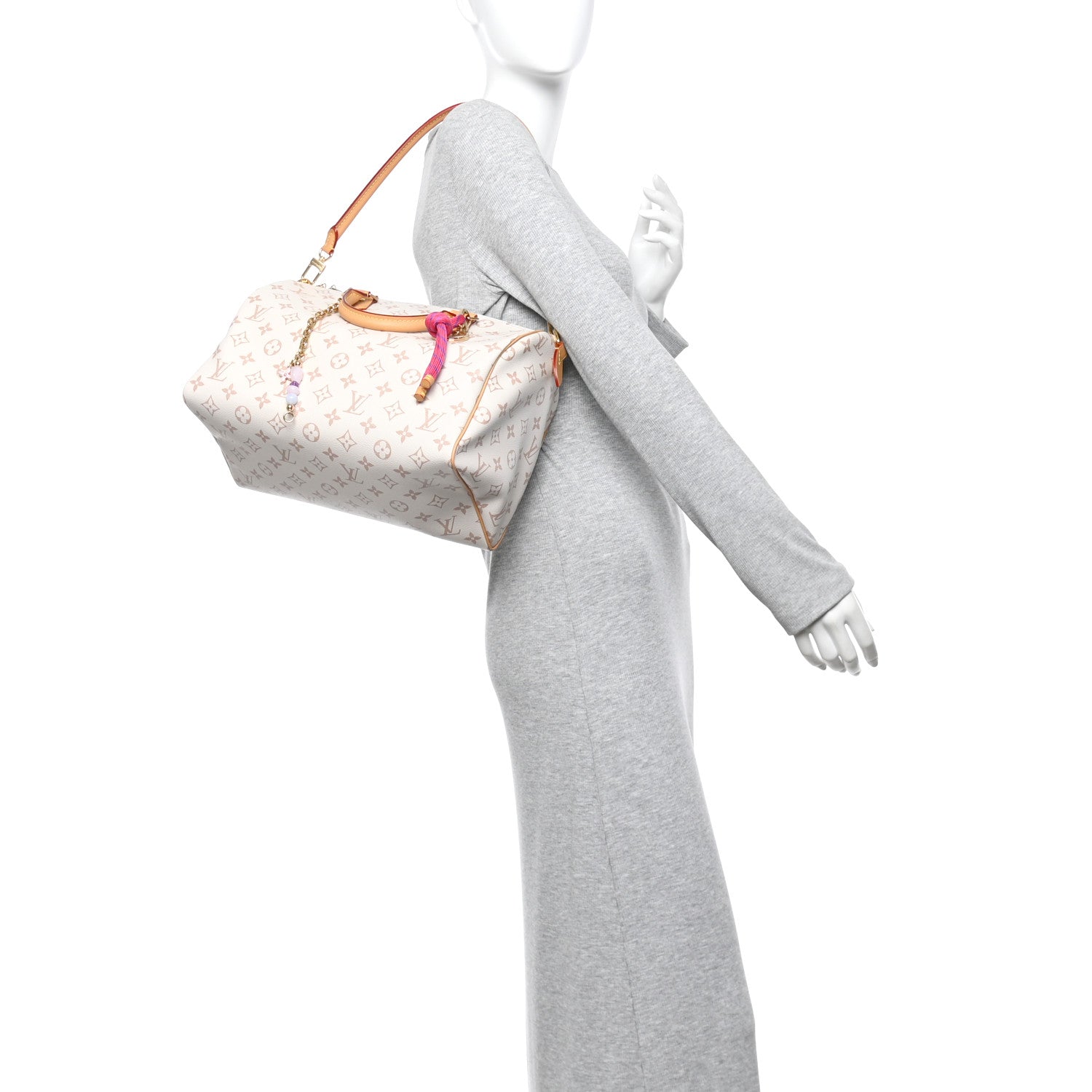 Louis Vuitton Monogram Dune Lucky Speedy Soft 30 Pink 3 of 10