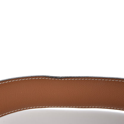 Hermes Epsom 42mm Constance 2 H Belt 85 Etoupe Gold 6 of 11