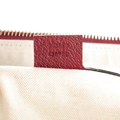 Gucci Monogram Medium Bree Shoulder Bag Ruby Red 7 of 7