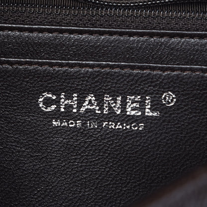 Chanel Caviar Quilted Jumbo Single Flap Dark Brown 8 of 10